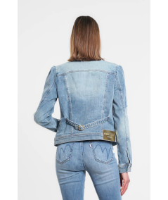 GIACCA DENIM A MANICA 3/4 MET JEANS