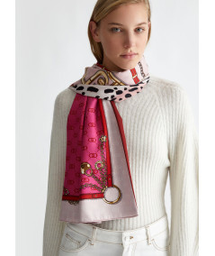 Foulard con stampa patchwork Liu Jo