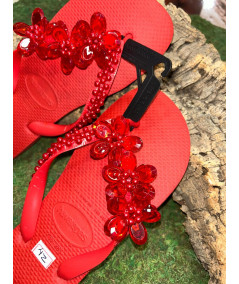Havaianas gioiello rosso