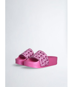 Ciabatte platform effetto laminato LIU JO