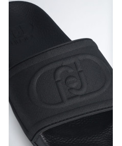 Ciabatte con maxi logo LIU JO