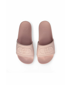 Ciabatte con maxi logo LIU JO