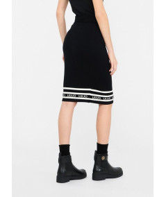 Gonna longuette in maglia