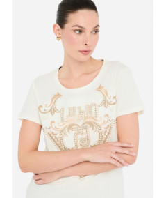 T-shirt in cotone Liu Jo