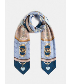 Foulard con stampa