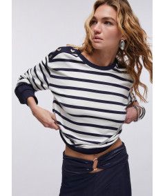 Felpa Liu Jo a righe