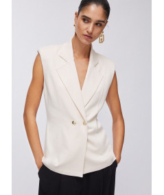 Gilet Liu jo con spalline imbottite