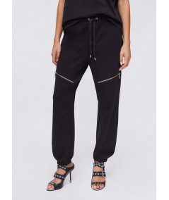 Pantaloni Liu Jo in felpa con zip