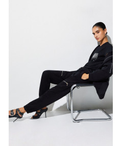 Pantaloni Liu Jo in felpa con zip