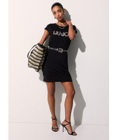 Abito Liu Jo corto con maxi logo
